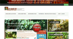 Desktop Screenshot of partenariat.les-cabanes.com